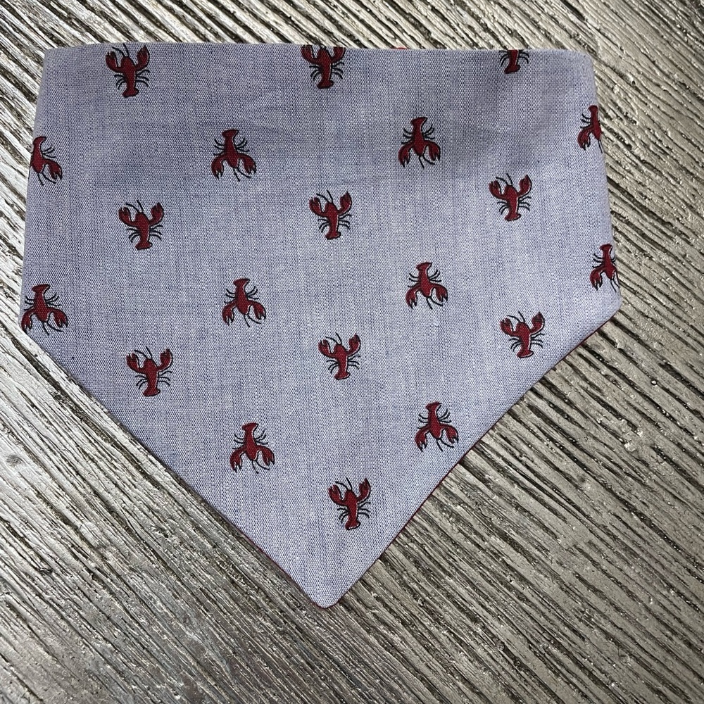 Scrunchie dog bandannas